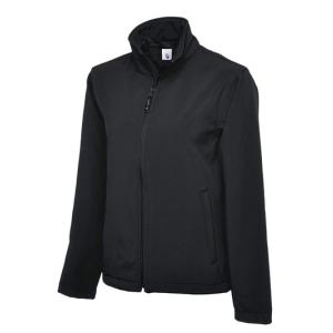 Uneek UC612 Premium Full Zip Soft Shell Jacket Black XS 36