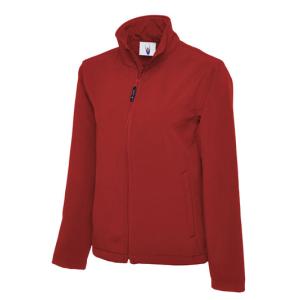 Uneek UC612 Premium Full Zip Soft Shell Jacket Red Large 42-44